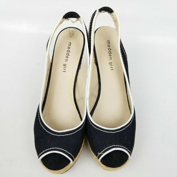 Madden Girl Vanesa Womens Espadrilles Slingbacks - Picture 5 of 8